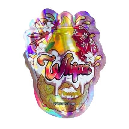 3.5g Shaped Mylar Bag – Whipped Dessert Design – 50 Count