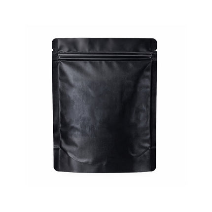 50 Pack - Med-Large Solid Color Zip-Seal Foil Pouches (4.25"x6.25") Oval Window Selection