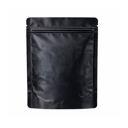50 Pack - Large Solid Color Zip-Seal Foil Pouches (6"x8") Oval Style Selection