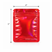 Metallic Hot Red
