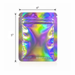 Metallic Rainbow Holographic