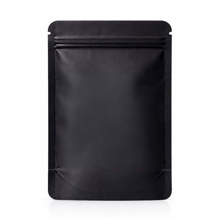 50 Pack - Medium Solid Color Zip-Seal Foil Pouches (4"x6.5") Square Style Selection