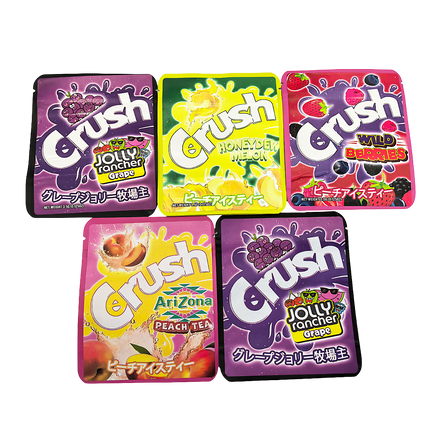 25 Pack 3.5g Thick Sticker Mylar Bags - Soda Splash Soda Collection