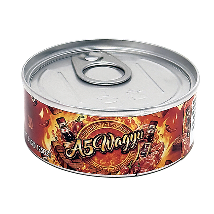 12 Pack 3.5g A5 Wagyu Tin Can Containers