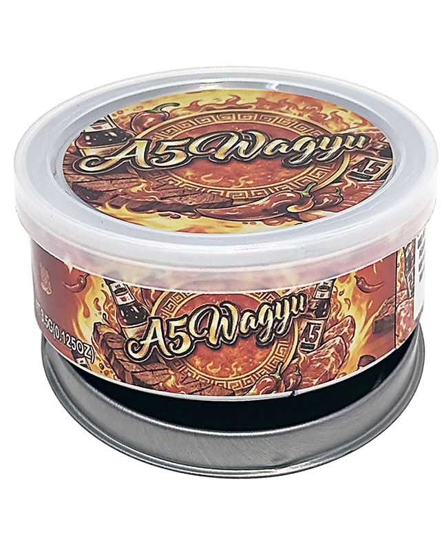 12 Pack 3.5g A5 Wagyu Tin Can Containers
