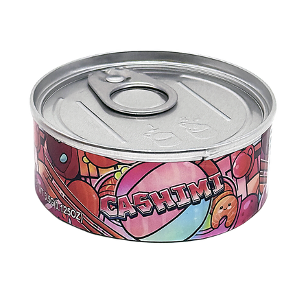 12 Pack 3.5g Cashimi Tin Can Storage Containers
