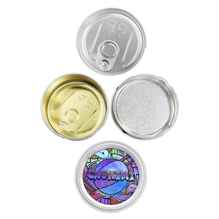 12 Pack 3.5g Cashimi Tin Can Storage Containers