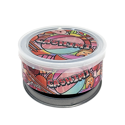 12 Pack 3.5g Cashimi Tin Can Storage Containers