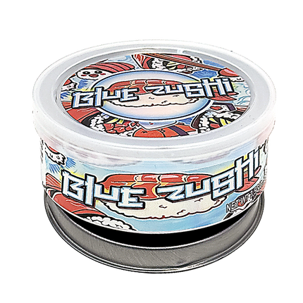12 Pack 3.5g Blue Wave Tin Can Storage Containers