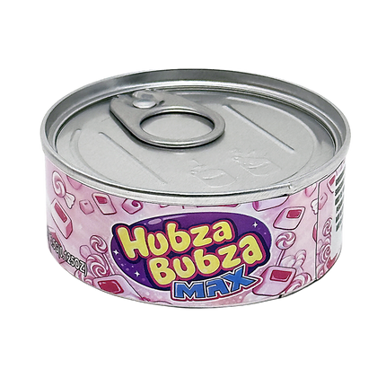 12 Pack 3.5g Bubble Chew Max Tin Can Containers