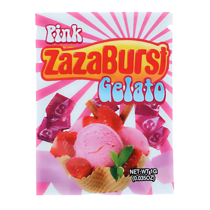 1g Mylar Bags – Colorful Graphic Design, 100 Pack