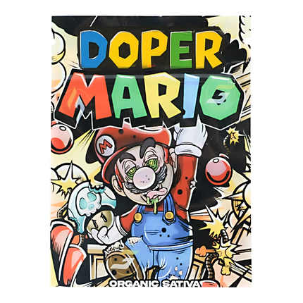 1g Retro Character Graphic Mylar Bags – 100 Count