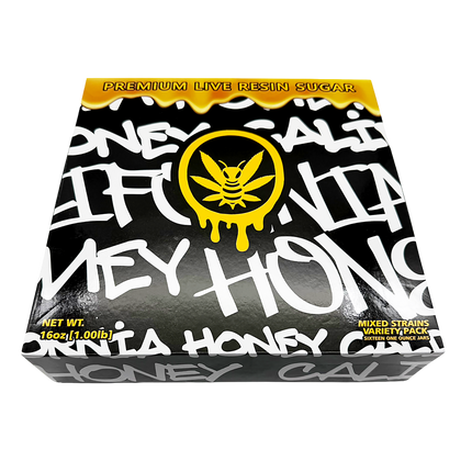 Honey Design Empty 1oz glass storage jars 16 Pack