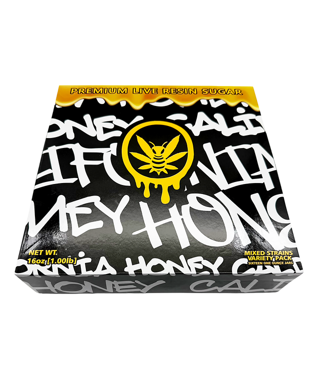 Honey Design Empty 1oz glass storage jars 16 Pack