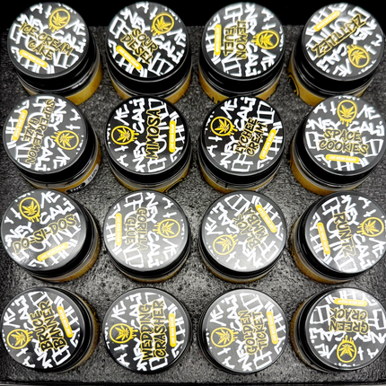 Honey Design Empty 1oz glass storage jars 16 Pack