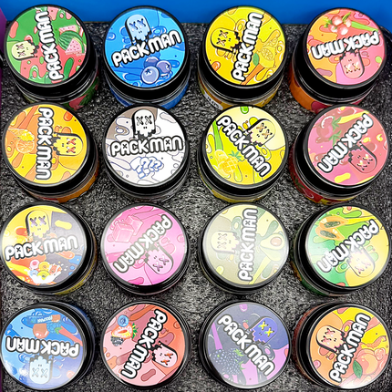Graphic Collection Empty 1oz glass storage jars 16 Pack