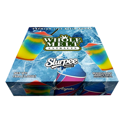 Full-Design Slurpee Empty 1oz glass storage jars 16 Pack