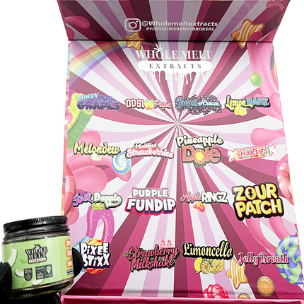 Full-Design Candy Mix Empty 1oz glass storage jars 16 Pack