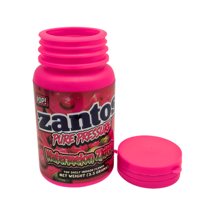 Zantos 3.5g Plastic Storage Bottles - 10 Pack Assorted Designs