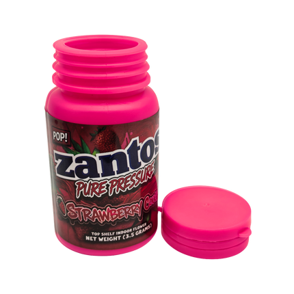 10-Pack Zantos 3.5g Bottle-Style Storage Containers with Secure Caps