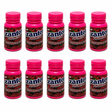 10-Pack Zantos 3.5g Bottle-Style Storage Containers with Secure Caps