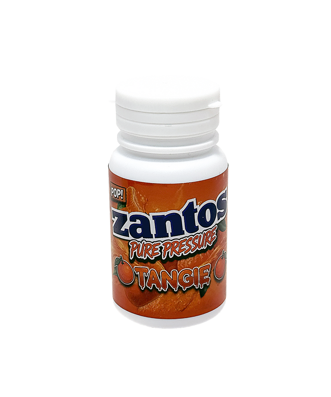 3.5g Zantos Plastic Bottle Containers - Compact 10 Pack with Child-Resistant Caps