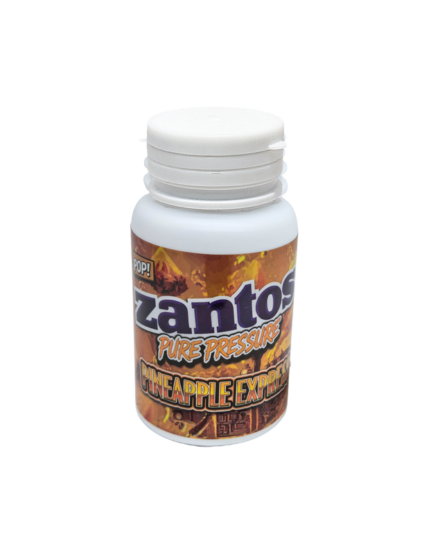 Zantos 3.5g Storage Bottles - 10 Pack Plastic Containers with Secure Caps