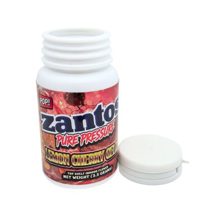 Zantos 3.5g Plastic Storage Bottles - 10 Pack Assorted Designs