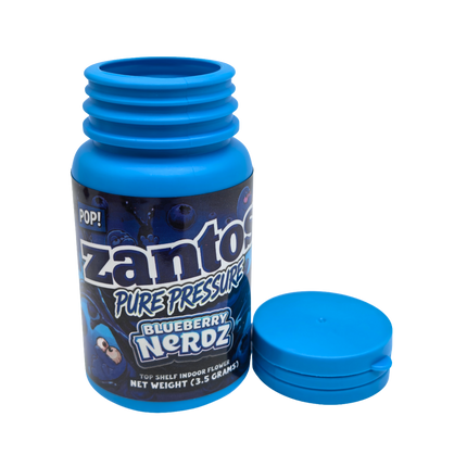 Zantos 3.5g Plastic Storage Bottles - 10 Pack Assorted Designs
