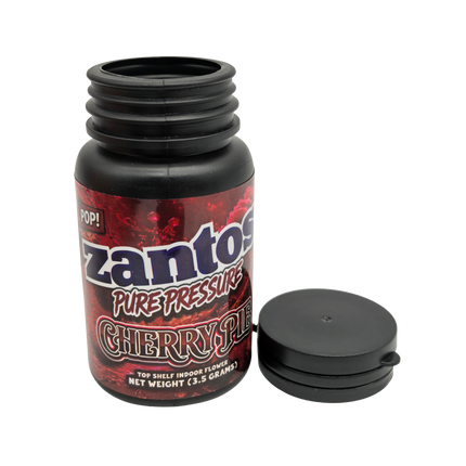 Zantos 3.5g Plastic Storage Bottles - 10 Pack Assorted Designs