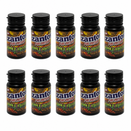 3.5g Zantos Bottle-Style Containers - 10 Pack with Child-Resistant Caps